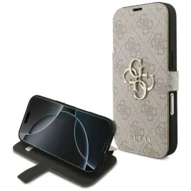 etui-guess-book-4g-metal-logo-na-apple-iphone-17-pro-rozowe