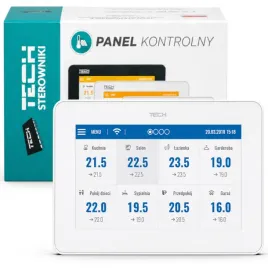 tech-m-12-panel-kontrolny-sterownikow-ogrzewania-bialy-podtynkowy