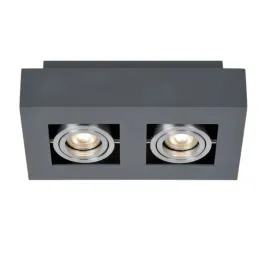 italux-lampa-natynkowa-casemiro-nowoczesna-gu10-2x50w-czarna-aluminiowa