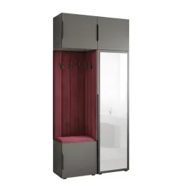garderoba-do-przedopokoju-112cm-z-siedziskiem-szara-lustro-hexa-czarna-16