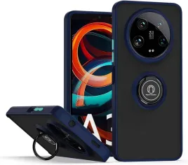 anlalish-etui-do-xiaomi-14-ultra-5g-ring-stojak-matowe-krolewski-niebieski