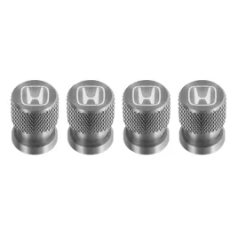 nakretki-na-wentyle-do-honda-metalowe-szare-eleganckie-trwale-z-logo-honda