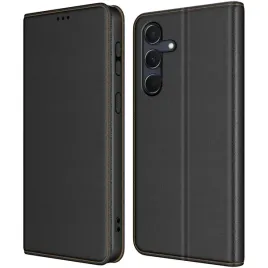 etui-do-samsung-s25-fe-skorzane-czarne-zamykane-magnetyczne-szklo