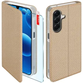 etui-magnet-do-samsung-a17-5g-zamykane-zlote-futeral-szklo-9h