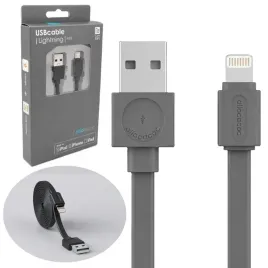 kabel-lightning-plaski-ladowanie-przesyl-danych-allocacoc-mfi-15m-szary