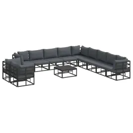 zestaw-sof-na-ogrod-z-poduszka-12-pcs-czarny-aluminium