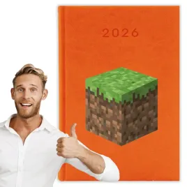 kalendarz-2026-a5-pomaranczowy-planer-niedziele-swieta-imp-minecraft-01