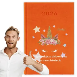 kalendarz-2026-a5-pomaranczowy-planer-niedziele-dla-dziewczyny-03-imie
