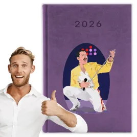 kalendarz-2026-a5-fioletowy-planer-niedziele-swieta-freddie-mercury-01
