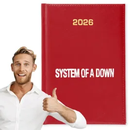 kalendarz-2026-a5-czerwony-planer-niedziele-swieta-imp-system-of-a-down