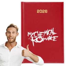 kalendarz-2026-a5-czerwony-planer-niedziele-swieta-imp-my-chemical-romance