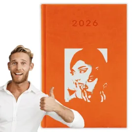 kalendarz-2026-a5-pomaranczowy-planer-niedziele-swieta-ariana-grande-05