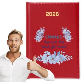 kalendarz-2026-a5-czerwony-planer-niedziele-swieta-dla-dziewczyny-06-imie