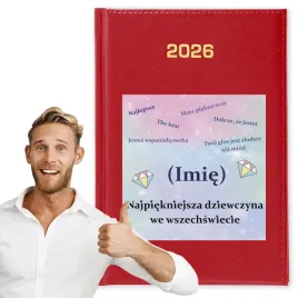 kalendarz-2026-a5-czerwony-planer-niedziele-swieta-dla-dziewczyny-09-imie