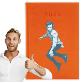 kalendarz-2026-a5-pomaranczowy-planer-niedziele-swieta-harry-styles-01