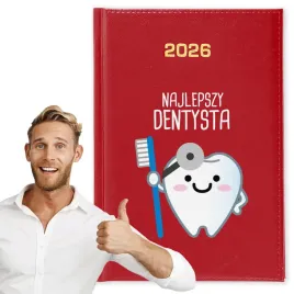 kalendarz-2026-a5-czerwony-planer-niedziele-swieta-pdm-dla-dentysty-01