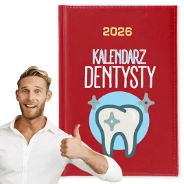 kalendarz-2026-a5-czerwony-planer-niedziele-swieta-pdm-dla-dentysty-04