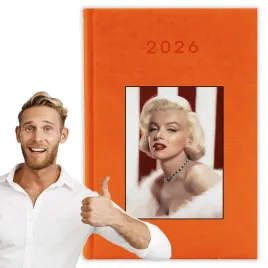 kalendarz-2026-a5-pomaranczowy-planer-niedziele-swieta-marilyn-monroe-11