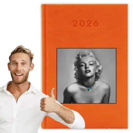 kalendarz-2026-a5-pomaranczowy-planer-niedziele-swieta-marilyn-monroe-13