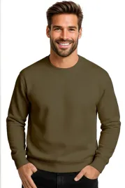 bluza-meska-bez-kaptura-modna-dresowa-sportowa-bawelniana-khaki-m