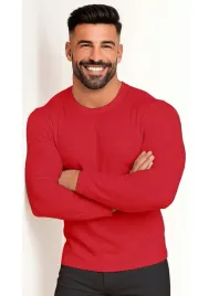 koszulka-meska-z-dlugim-rekawem-longsleeve-dopasowany-bluzka-s-czerwona