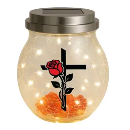 znicz-solarny-led-lampion-na-grob-statuetka-na-cmentarz-roza-krzyz-nowosci