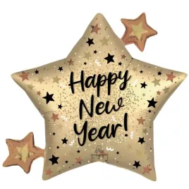 balon-foliowy-happy-new-year-gwiazda-3d-zloty-amscan-29-shp
