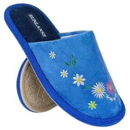 kapcie-tiva-cieple-miekkie-pluszowe-wsuwane-pelne-haft-kwiaty-niebieskie-37