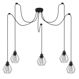 lampa-wiszaca-led-loft-pajak-czarna-5xe27-stal-ip20