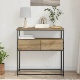 stolik-konsolowy-z-szuflada-z-polka-dab-artisan-75-x-40-x-75-cm