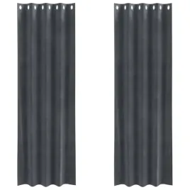 zaslony-z-zaslonami-2-pcs-jasnoszary-140-x-225-cm-aksamit