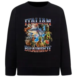 bluza-dziecieca-bez-kaptura-italian-brainrot-prezent-nadruk-128-134-w812