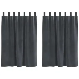 zaslony-z-zaslonami-2-pcs-jasnoszary-140-x-140-cm-aksamit