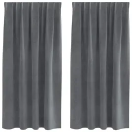 zaslony-z-zaslonami-2-pcs-jasnoszary-140-x-175-cm-aksamit