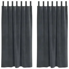 zaslony-z-zaslonami-2-pcs-jasnoszary-140-x-175-cm-aksamit