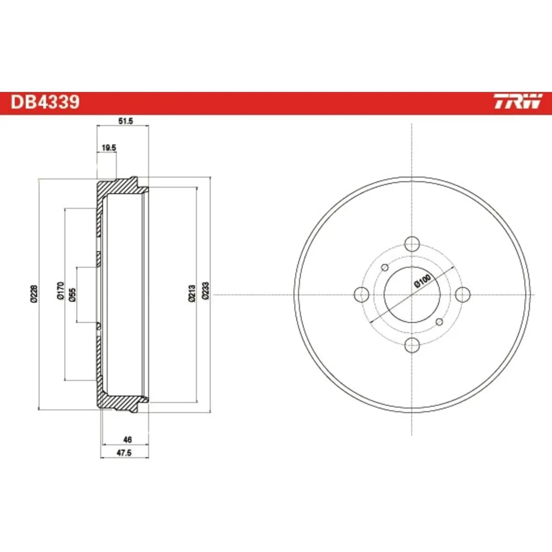 trw-db4339-beben-hamulcowy