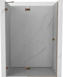 mexen-lunar-drzwi-prysznicowe-uchylne-lewe-130-cm-transparent-rozowe-zlot