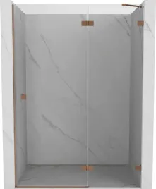 mexen-lunar-drzwi-prysznicowe-uchylne-prawa-135-cm-transparent-miedz-szcz