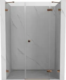 mexen-lunar-drzwi-prysznicowe-uchylne-prawe-135-cm-transparent-rozowe-zlo