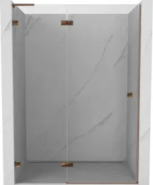 mexen-lunar-l-drzwi-prysznicowe-uchylne-lewe-140-cm-transparent-rozowe-zl