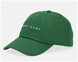 czapka-z-daszkiem-tommy-jeans-zielona-z-logo