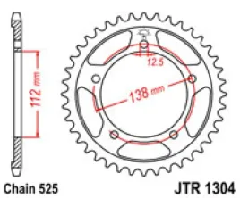 zebatka-tylna-jt-sprockets-jtr1304-42