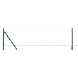 slupek-ogrodzeniowy-26-pcs-srebrny-3-2-x-3-2-x-140-cm-stal