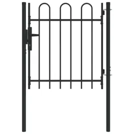 brama-ogrodzeniowa-szary-100-x-100-cm-stal-pokryta-proskiem