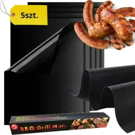 5-x-mata-teflonowa-do-pieczenia-tacka-na-grill-mata-grillowa-wielorazowa