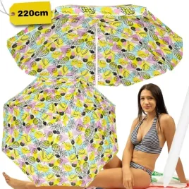 parasol-220cm-na-plaze-w-owoce-plazowy-ogrodowy-lamany-skladany-biwakowy