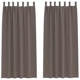 zaslony-z-zaslonami-2-pcs-ciemnobrazowy-poliester