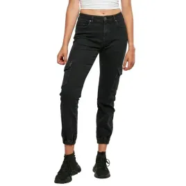 spodnie-damskie-urban-classics-organic-stretch-denim-cargo-czarne-rozm-32