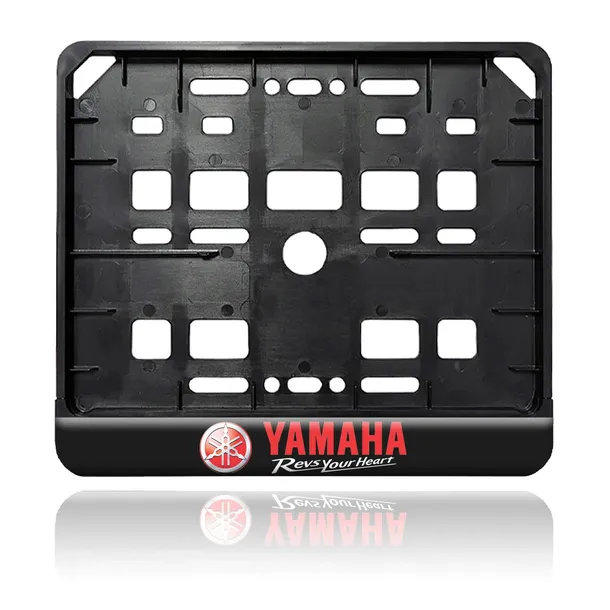 RAMKA NA TABLICĘ REJESTRACYJNĄ NA MOTOCYKL MOTOR USA JDM LOGO YAMAHA2