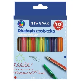 dlugopis-z-zatyczka-10-kolorow-starpak